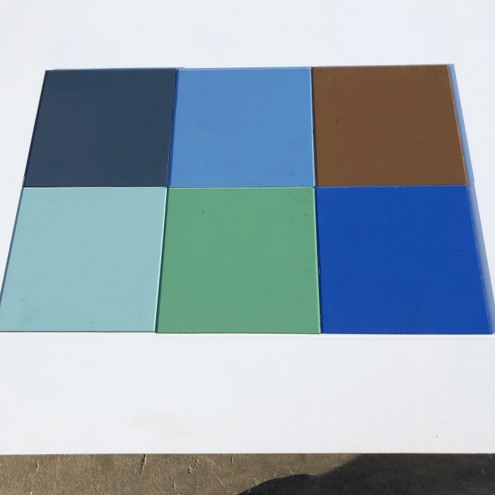 10.38 Milk  Laminated Glass Panel